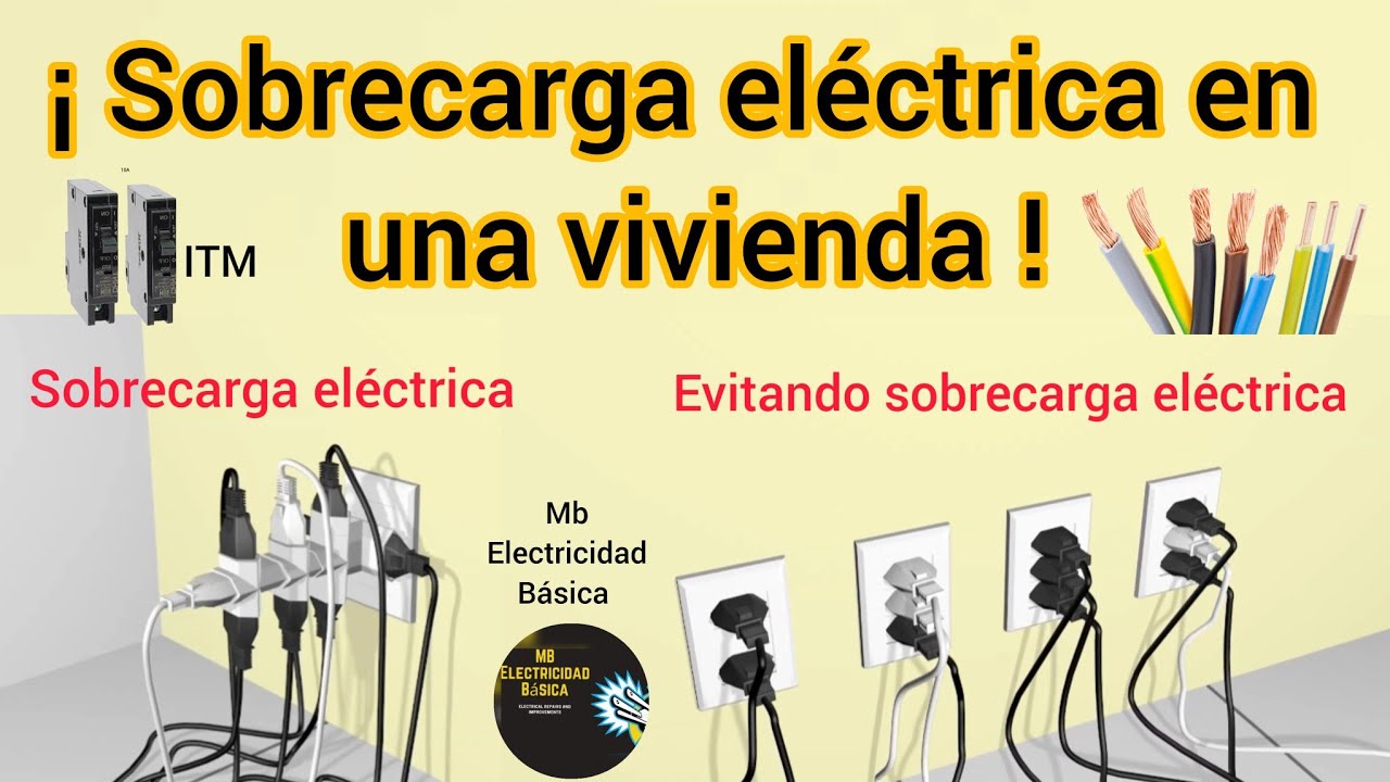 Que Es Una SOBRECARGA ELÉCTRICA Y Cómo Evitarlo. - YouTube