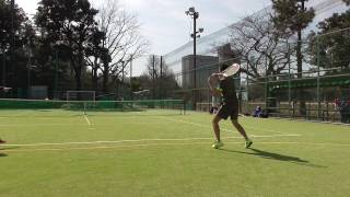 Ishii Tennis Stroke 1 on 18th March 2017