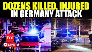 LIVE: Huge Attack In Germany; Dozens Killed, Injured In Magdeburg Christian Market | Watch