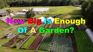 No. 557 – How Big Is Enough Of A Garden?