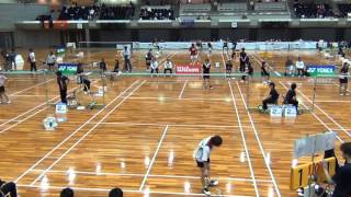 決勝 玉木絵里子（早稲田大学）VS山本紗椰（東海学院大学）１／２