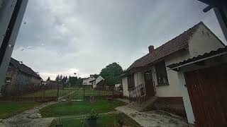 hatalmas villámok, dörgéssek Surd 2024.06.25 kedd késő délután 17:10 kor 🌩️🌩️🌩️