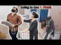 Going Mumbai to Goa Prank on wife | Goa road trip with wife | Hilarious 😂 Prank