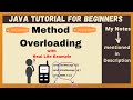 Method Overloading in Java | Java for Beginners