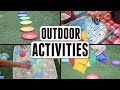 Outdoor Activities for Kids at Home