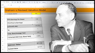 How to Calculate the Intrinsic Value of a Stock Using Benjamin Graham's Formula (Google Spreadsheet)