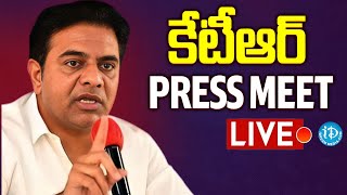 LIVE: వికారాబాద్ నియోజకవర్గ కార్యకర్తల సమావేశం, తెలంగాణ భవన్ | KTR Pressmeet live