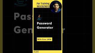 Java Tutorial for beginners: Secure Password Generator | Java In Telugu, Core Java In Telugu #coding