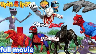 full movie, Upin Ipin di serang, monster catnap dan dinosaurus mau menghancurkan bumi.