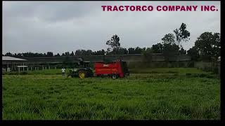 TRACTORCO - Manure Spreader working in Batangas