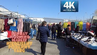 4k Olesnica Niedzielny Targ/ Sunday Morning Market [March 2022]