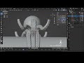 blender珠寶3d設計主題教學200：珍珠章魚戒指 jewelry design in blender tutorial 200 blender 3.5