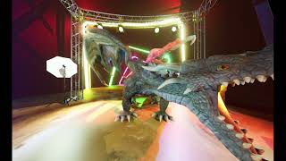 Dragon in a Tunnel 3D VR (VR180)