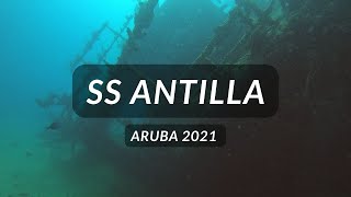 Diving One of the Largest Wrecks in the Caribbean (Aruba 2021)