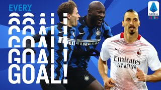 Inter win the Derby d'Italia and Zlatan scores twice for Milan | EVERY Goal | Round 18 | Serie A TIM