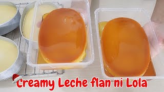 HINDI KANA PAPALPAK DITO SA CREAMY LECHE FLAN NI LOLA! Tipid tips atbp