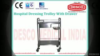 Hospital Dressing Trolleys Manufacturer