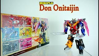 Review MINIPLA Don Onitaijin 大合体ドンオニタイジン