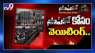 Prabhas fans super excited - Saaho Pre Release || Shraddha Kapoor || Sujeeth - TV9