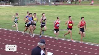 VMC 20.12.2016: Men 1500m A race