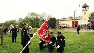 150 lecie OSP Skąpe nadanie nowego sztandaru jednostce OSP Skąpe Gmina Chełmża 20023