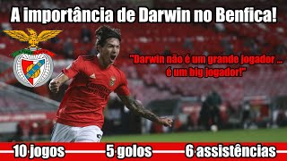 A importância de Darwin Núñez no Benfica 2020-21!