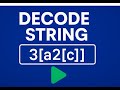 Decode String Using Stack | Leetcode Explained with Python