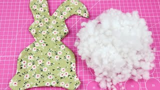 How to Sew a Cute Fabric Bunny – Easy DIY Plush Toy