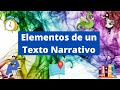 Elementos de un texto narrativo 🖋🧾