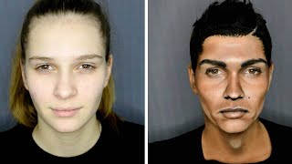 Talented Artist Transforms Into Cristiano Ronaldo