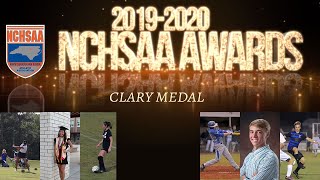 2020 NCHSAA Clary Medal Award