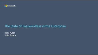 The state of passwordless in the enterprise