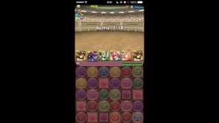 【パズドラ】チャレンジダンジョンlv４　大喬PT【春休みスペシャル後半】