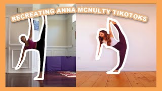 Recreating ANNA MCNULTY TikToks