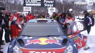 rallysport.hu: Loeb's drama on Rally Sweden 2011 at SS22 finish