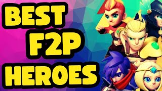 ARCHERO: BEST F2P HEROES! GUIDE F2P HEROES!