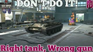 Right tank, wrong gun - T44 122mm | wot blitz