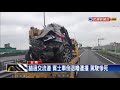 錯過交流道 賓士車倒退嚕遭撞 駕駛慘死－民視新聞