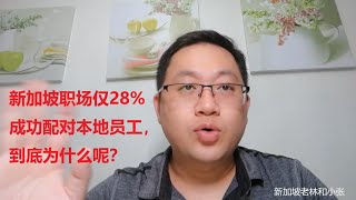 新加坡职场仅28%成功配对本地员工，到底为什么呢？