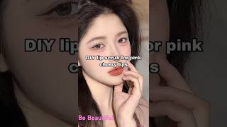 DIY lip scrub for pink cherry lips # Korean 💋