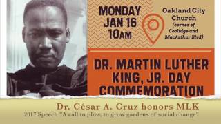 Dr. César Cruz honors MLK with keynote address \