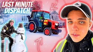 Last Minute Snow Event Dispatch