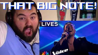 Singer reaction to SOFRONIO VASQUEZ - A Million Dreams (LIVE ON THE VOICE 2024)