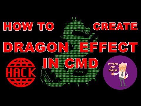 How to create a Cool Dragon in CMD ( CMD Hack Tricks ) How to create a Cool Dragon in CMD ( CMD Hack Tricks )