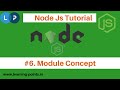 Module Concept in Node JS | Access on file from another | Export & Import | Node Js Tutorial