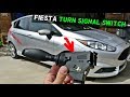 FORD FIESTA TURN SIGNAL SWITCH LEVER REPLACEMENT REMOVAL FIESTA MK7 ST