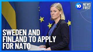Sweden Follows Finland To Apply For NATO Membership | 10 News First