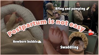 Swaddling, pumping, routines?! A glimpse into the newborn bubble as a first time mama