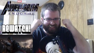 Avengers Endgame - Captain America/Thor/Iron Man Vs Thanos Scene REWATCH!!!