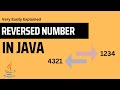 How to Reverse a number | Java